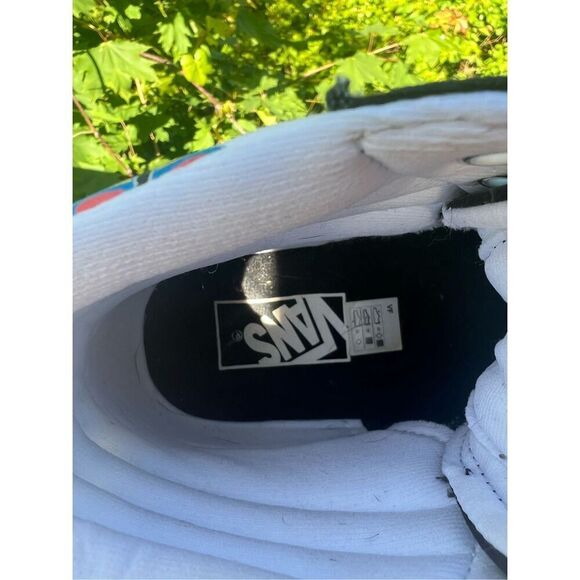 VANS FILLMORE HI WOMENS BUTTERFLY CHECKRBRD MULTI COLOR SIZE 8.5 - Picture 9 of 9